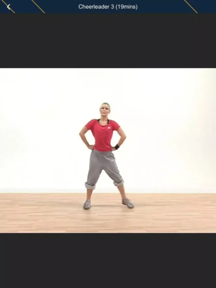 Capturas de tela do Cheerleading Dance Fitness iPad 