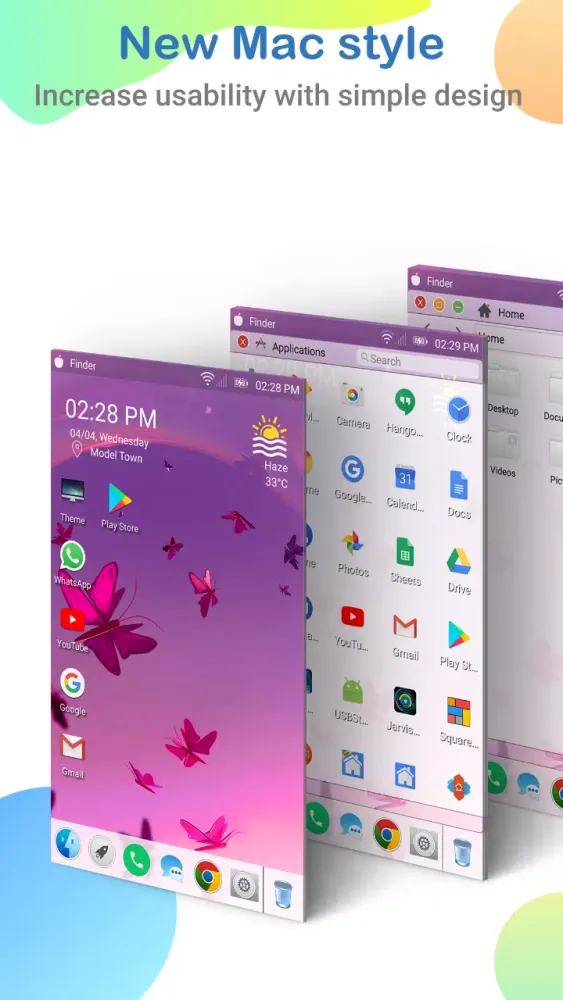 Tangkapan layar Launcher for MAC OS