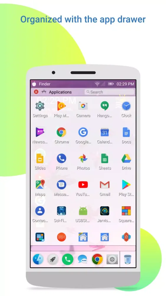 Tangkapan layar Launcher for MAC OS