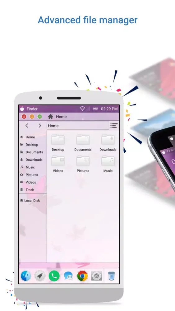Tangkapan layar Launcher for MAC OS