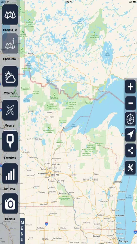 Minnesota Raster Maps 스크린샷