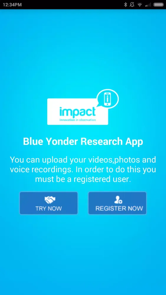 Screenshot di Impact