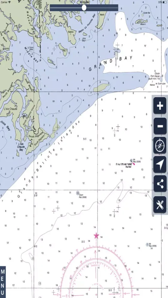 Tangkapan skrin Alabama Raster Maps