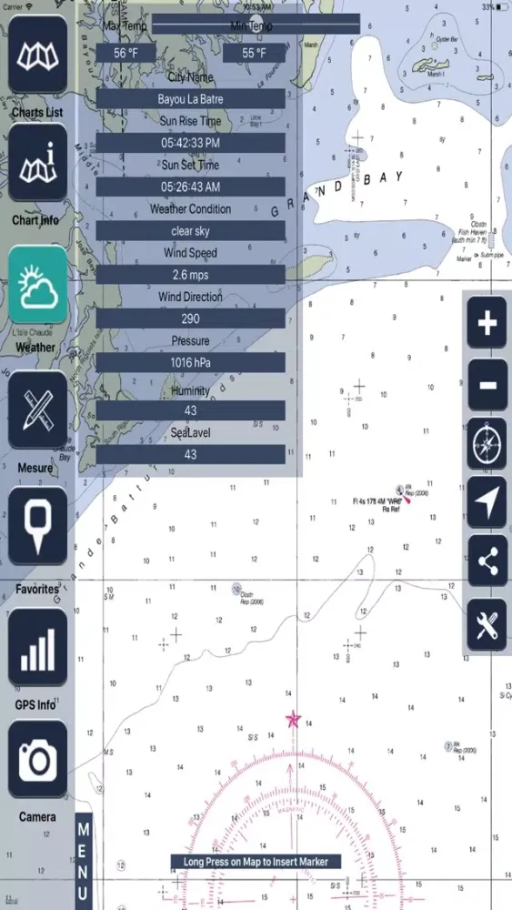 Tangkapan skrin Alabama Raster Maps