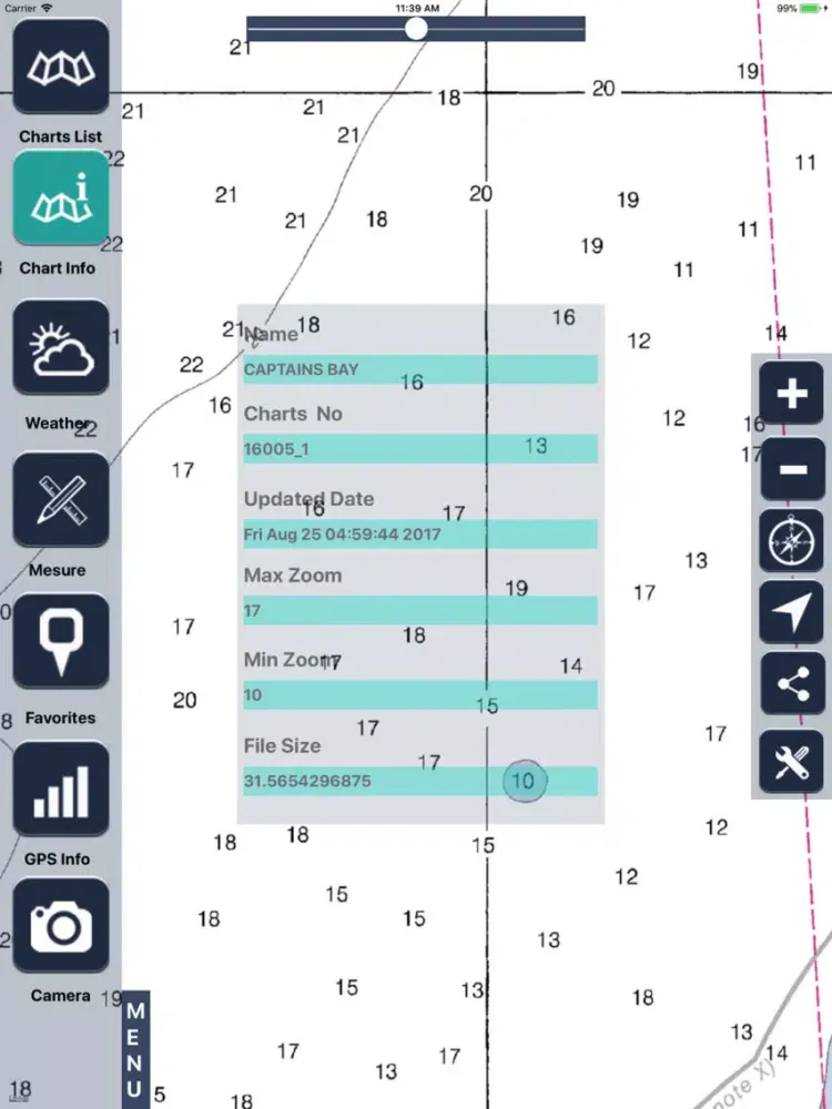 Zrzuty ekranu Alaska Raster Maps iPad 