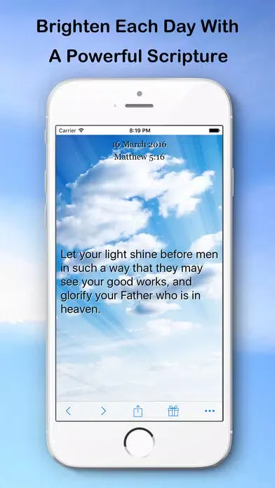 Capturas de tela do Scripture of the Day (NASB Version)
