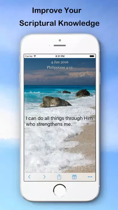 Capturas de tela do Scripture of the Day (NASB Version)