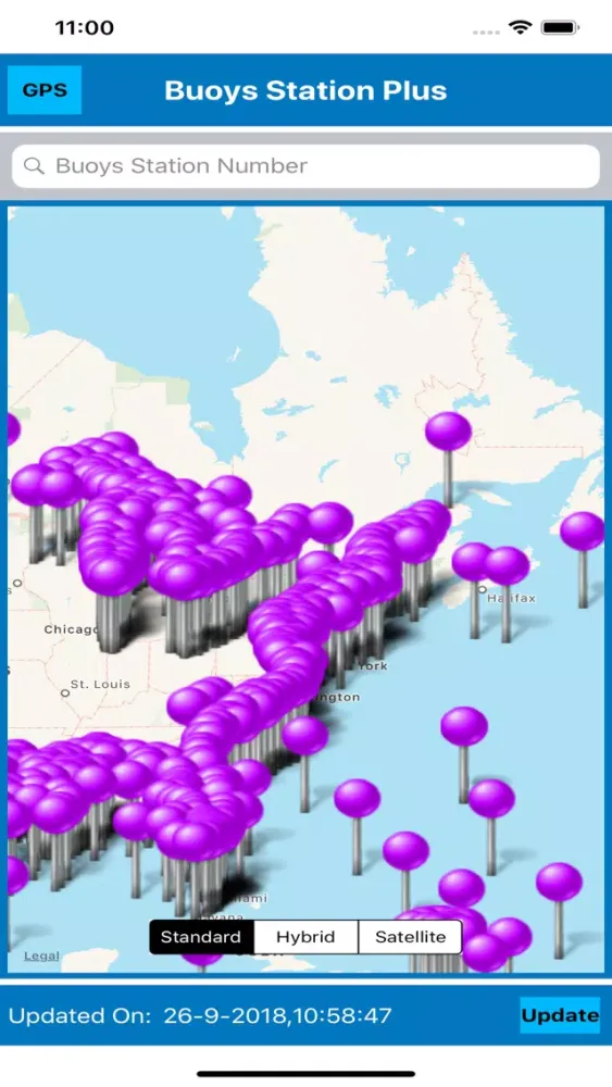 Noaa Buoys Stations MGR Screenshots