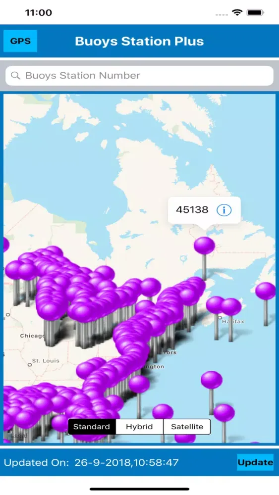 Noaa Buoys Stations MGR Screenshots