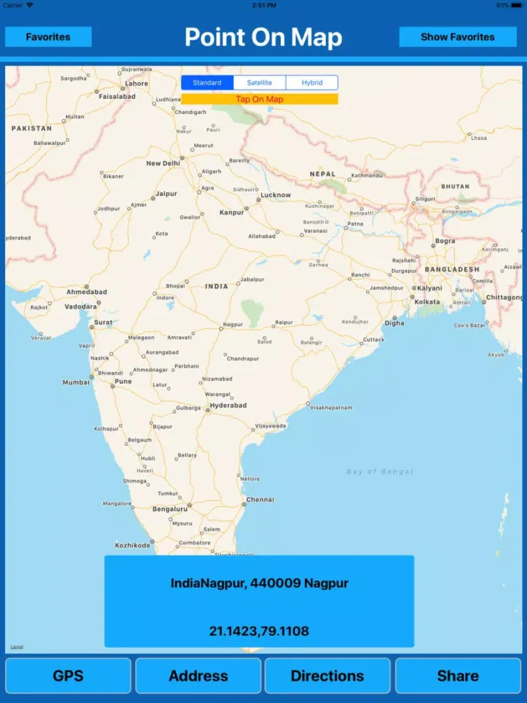 Point on Map MGR iPad  سکرین شاٹس