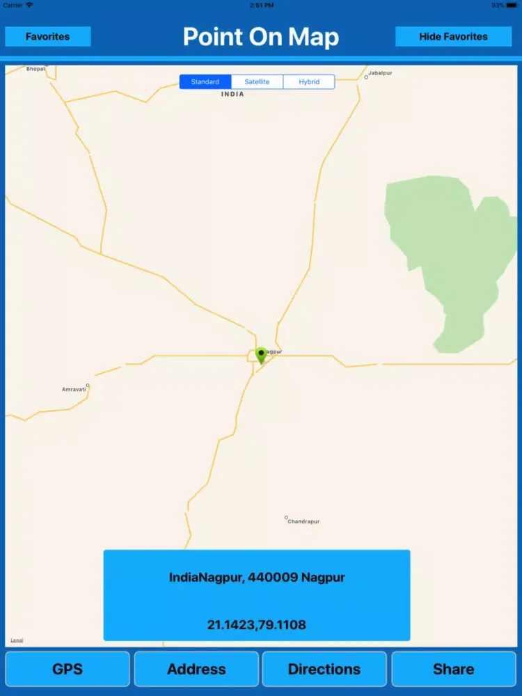 Point on Map MGR iPad  سکرین شاٹس