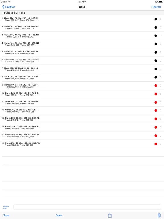 Capturas de tela do FaultKin Mobile iPad 