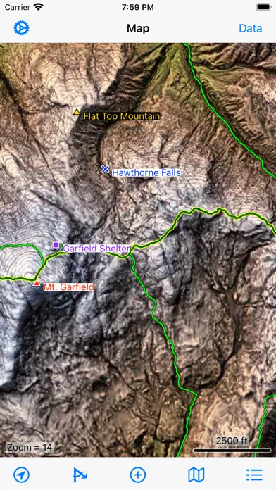 Captures d'écran de White Mtn Hiker Pemi