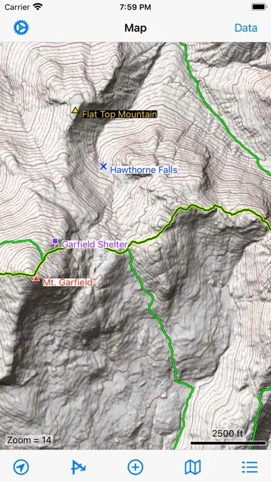 Captures d'écran de White Mtn Hiker Pemi