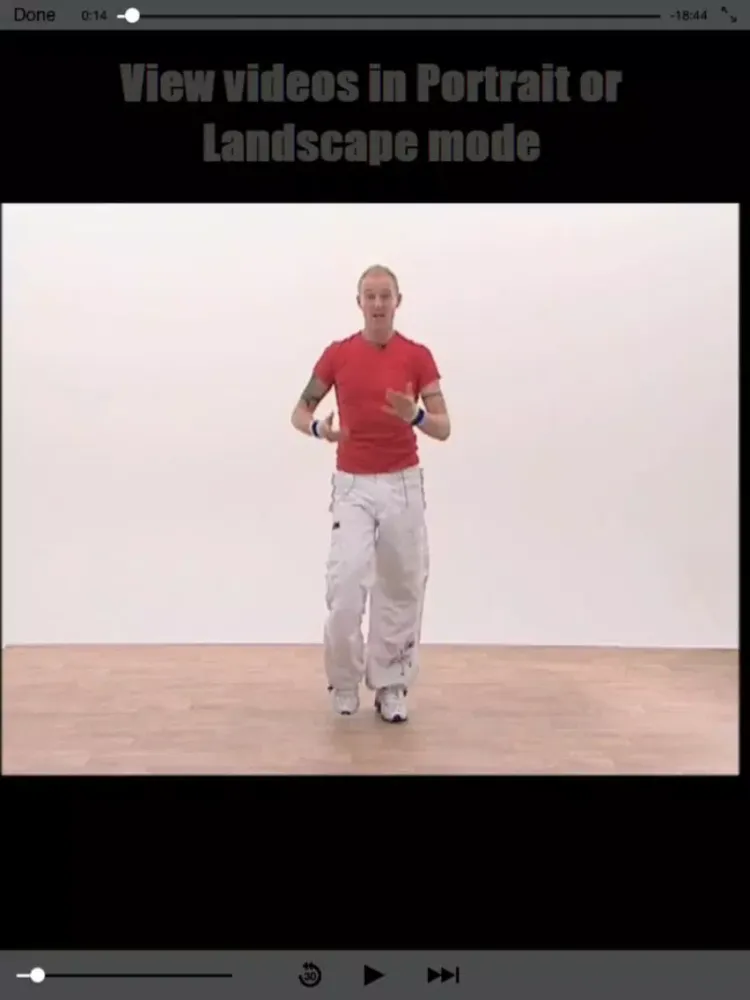 Tangkapan layar Salsa Dance Fitness Workouts iPad 