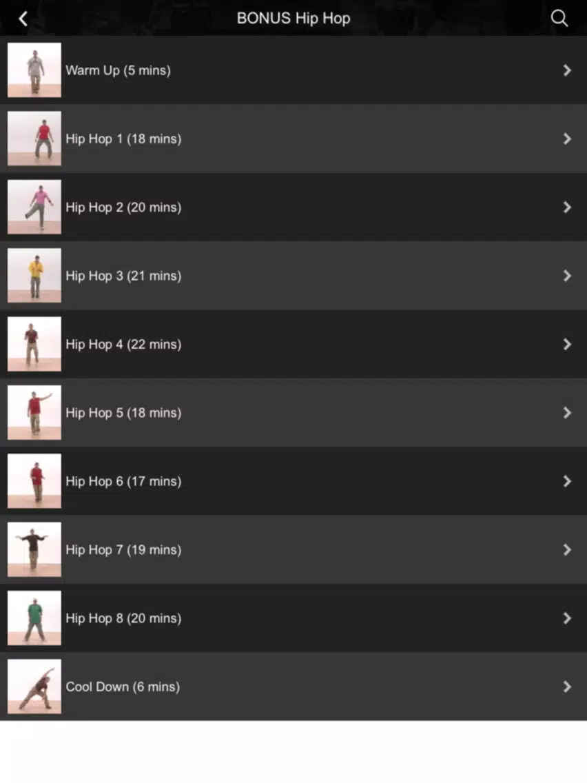 Salsa Dance Fitness Workouts iPad  Screenshots