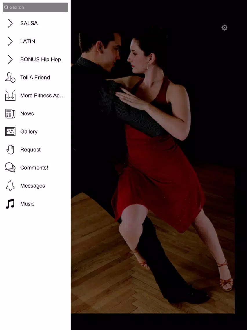 Salsa Dance Fitness Workouts iPad  Screenshots