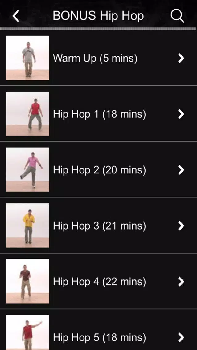 Salsa Dance Fitness Workouts Screenshots