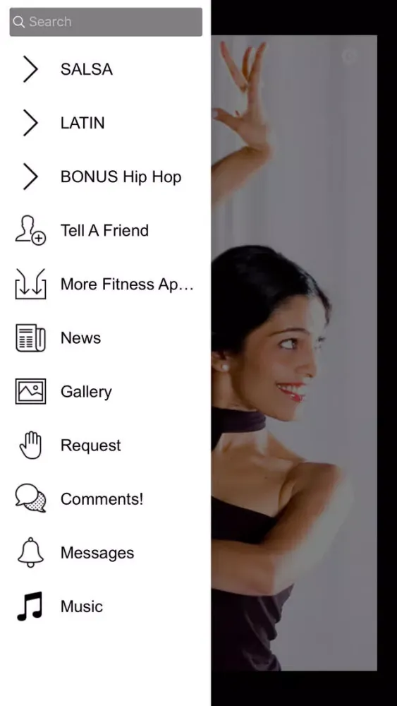 Tangkapan layar Salsa Dance Fitness Workouts