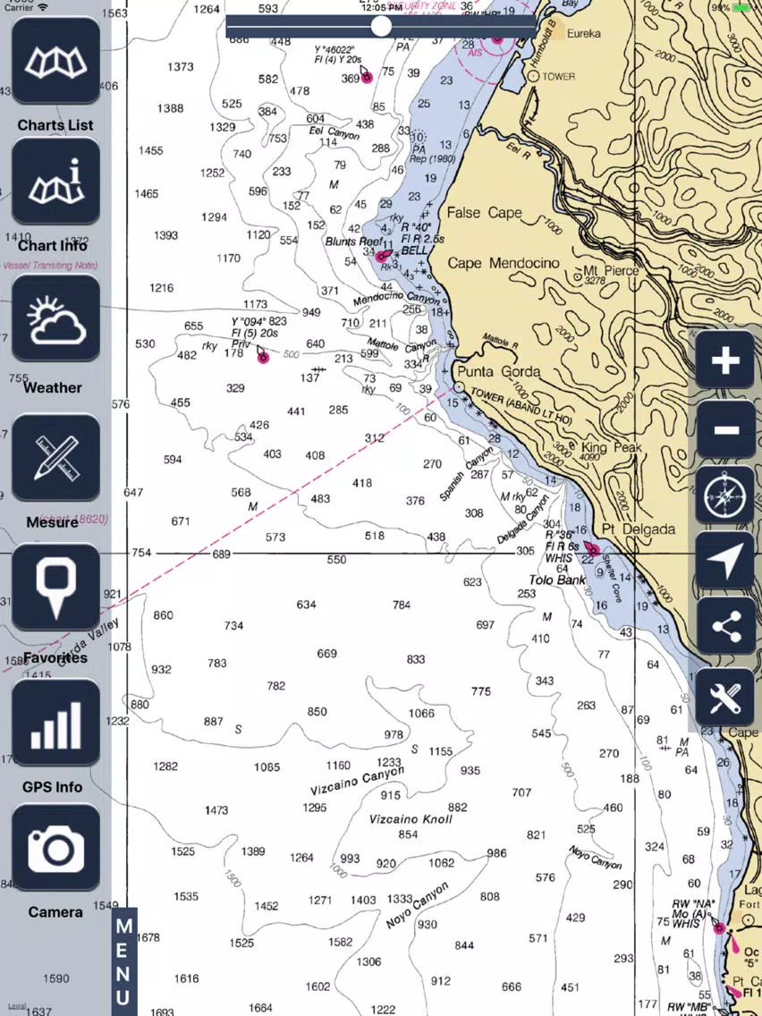 California Raster Maps iPad 应用截图