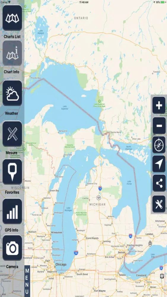 Скриншоты Michigan Raster Maps