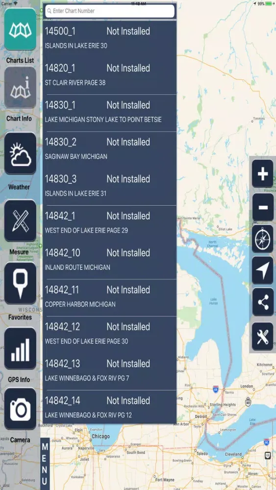 Скриншоты Michigan Raster Maps