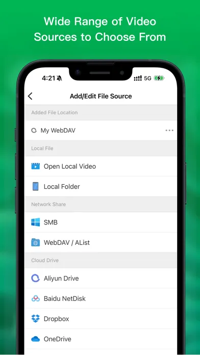 Capturas de tela do VidHub -Video Library & Player