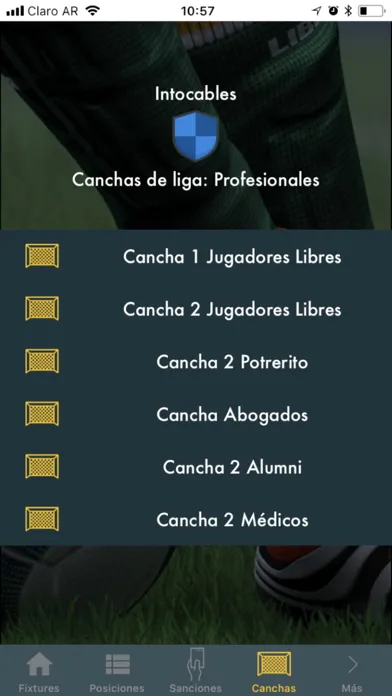 Futboleros App Screenshots