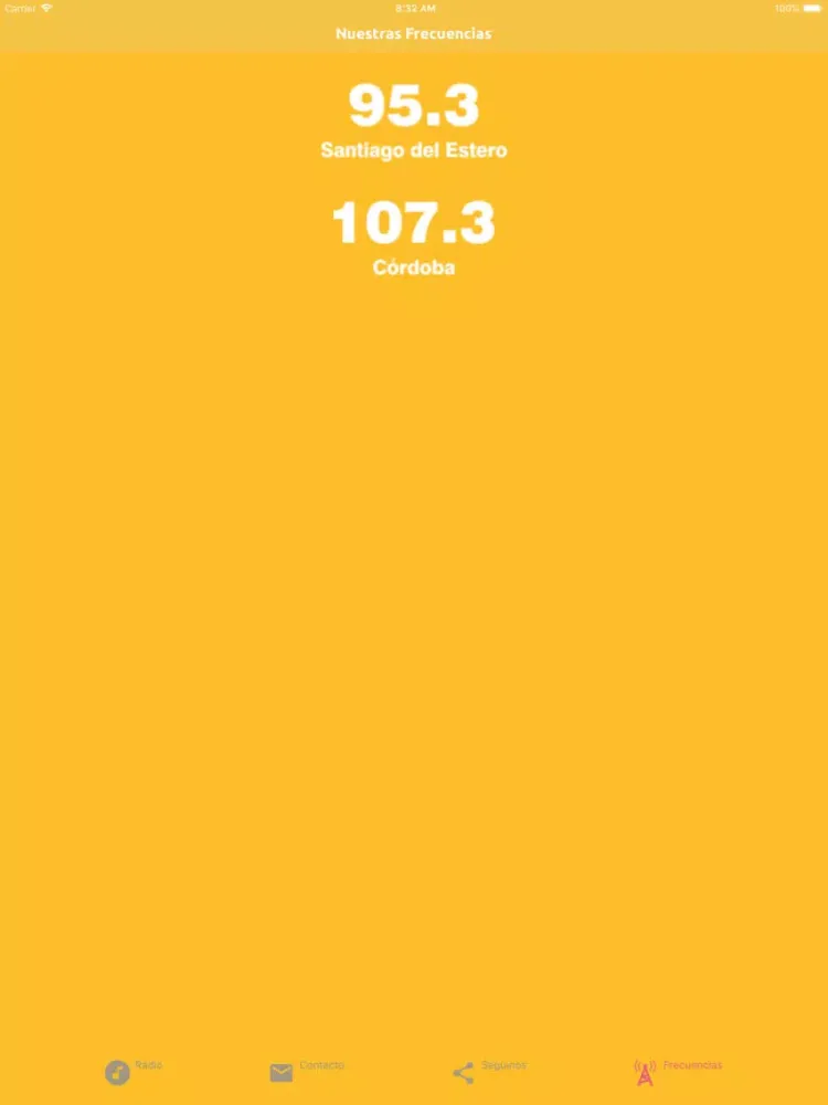 Mujer FM iPad  سکرین شاٹس