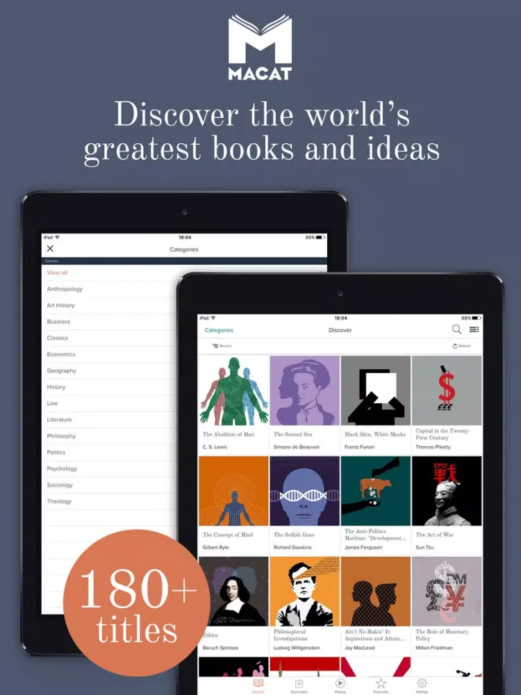 Audiobooks by Macat - More than 500 hours of the world's greatest books, explained iPad  Screenshots