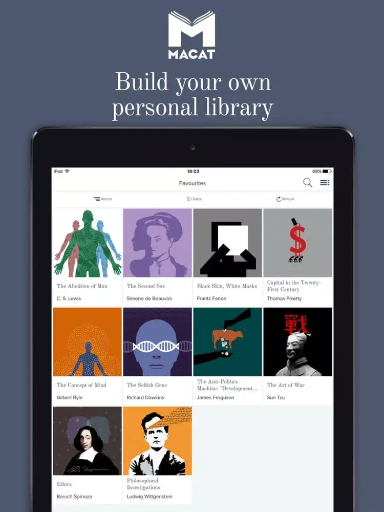 Audiobooks by Macat - More than 500 hours of the world's greatest books, explained iPad  Screenshots