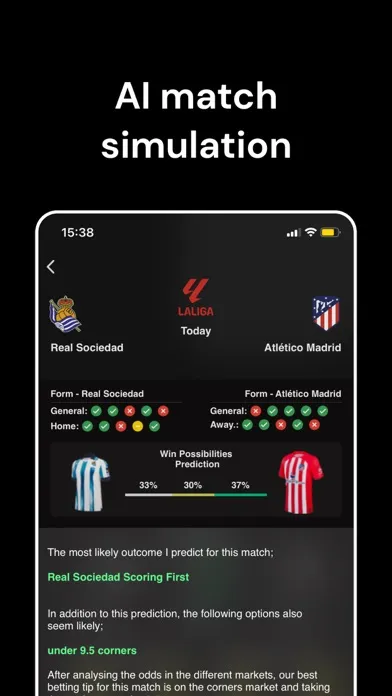 WinAI: Football Betting Tips Screenshots