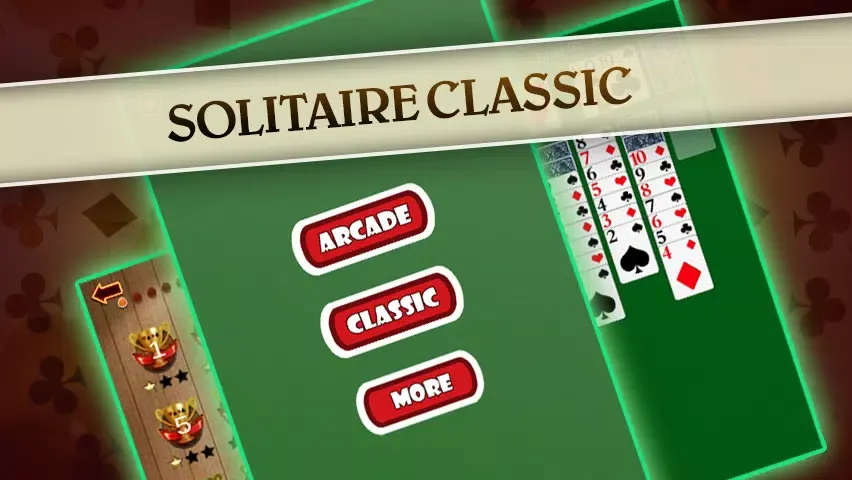 Capturas de tela do Solitaire