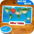 Puzzle! World: Learning city with flashcards - Macaw Moon