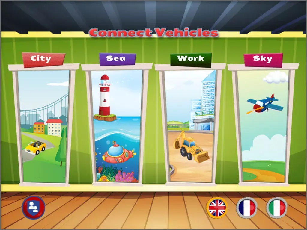 Zrzuty ekranu Kids Car, Trucks and Vehicles - Puzzles for Todddler - Macaw Moon iPad 