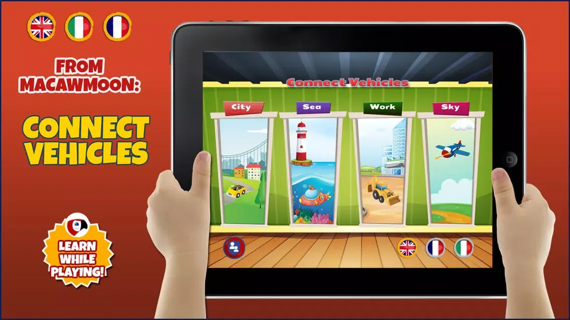 Zrzuty ekranu Kids Car, Trucks and Vehicles - Puzzles for Todddler - Macaw Moon