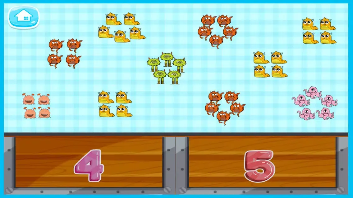 ABC & 123 Monsters For Toddler应用截图