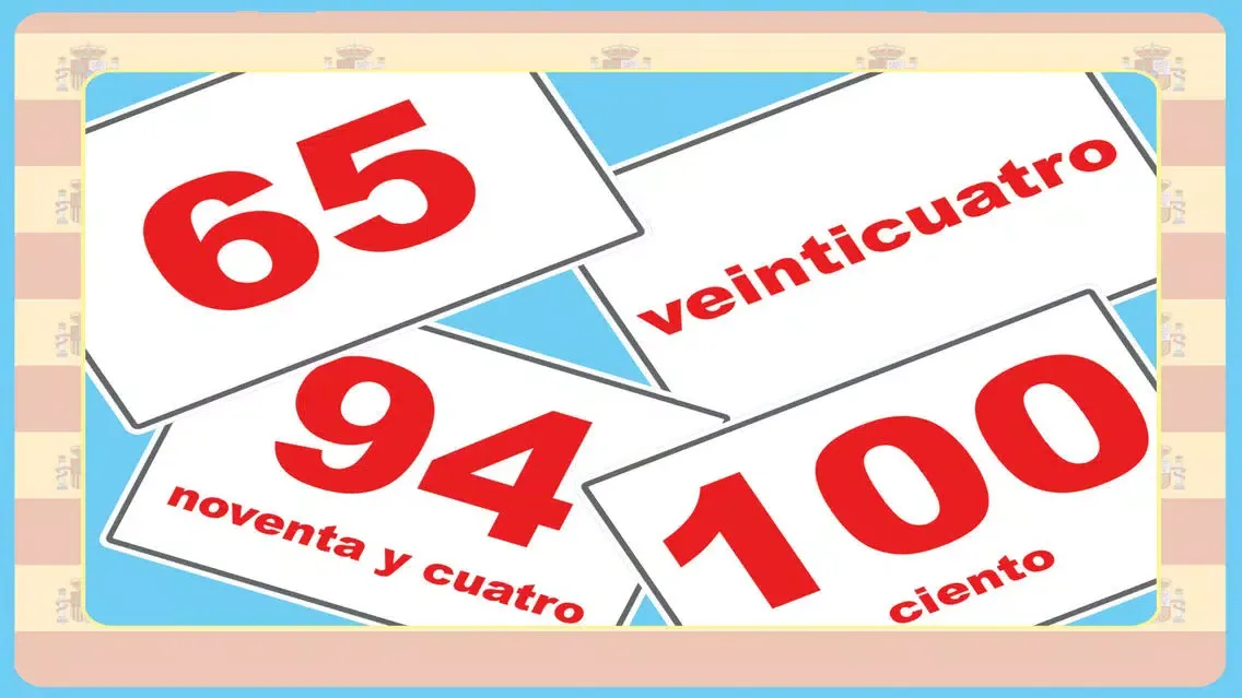 Flashcards and Games Of Number 1-100 Español应用截图