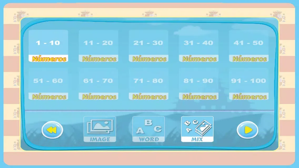 Flashcards and Games Of Number 1-100 Español应用截图
