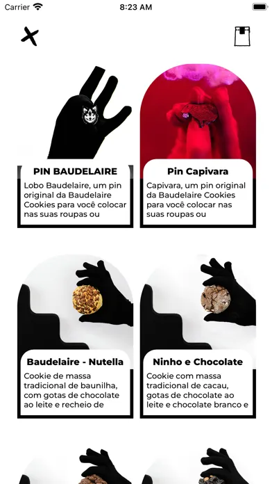 Baudelaire Cookies स्क्रीनशॉट