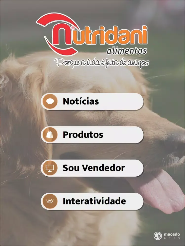 ภาพหน้าจอของ Nutridani iPad 