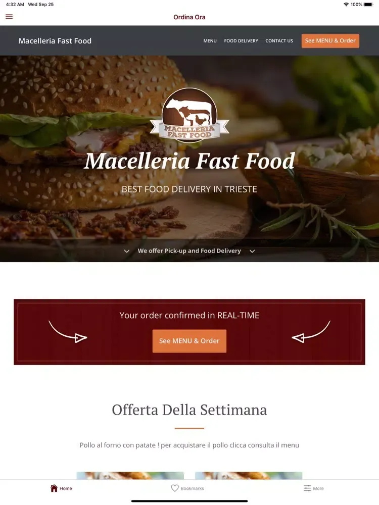 Capturas de pantalla de Macelleria Fast Food iPad 