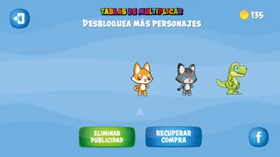 Скриншоты Tablas Multiplicar