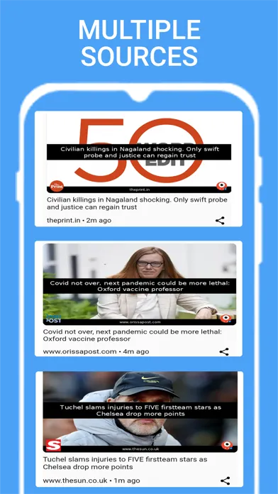 News X - Live News Browser Screenshots