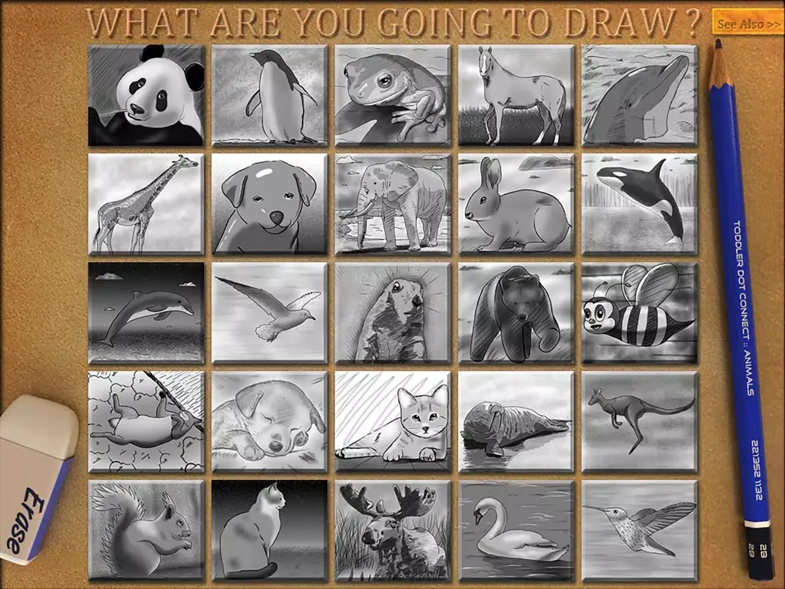 Captures d'écran de Toddler Dot Connect :: Animal iPad 
