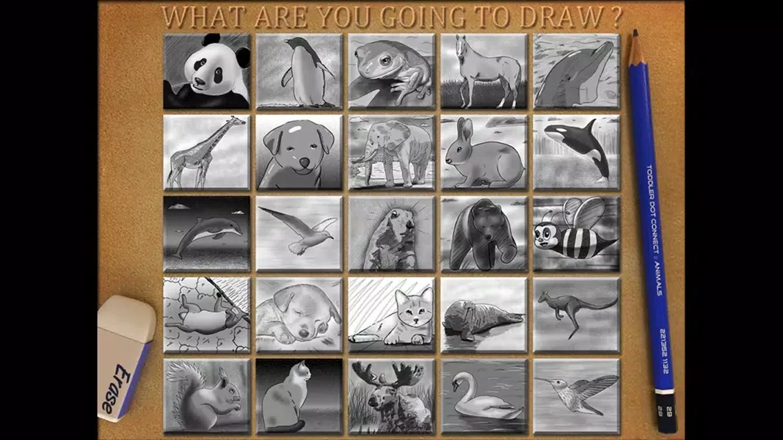 Captures d'écran de Toddler Dot Connect :: Animal