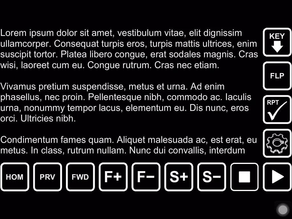 EZ Prompter iPad  سکرین شاٹس