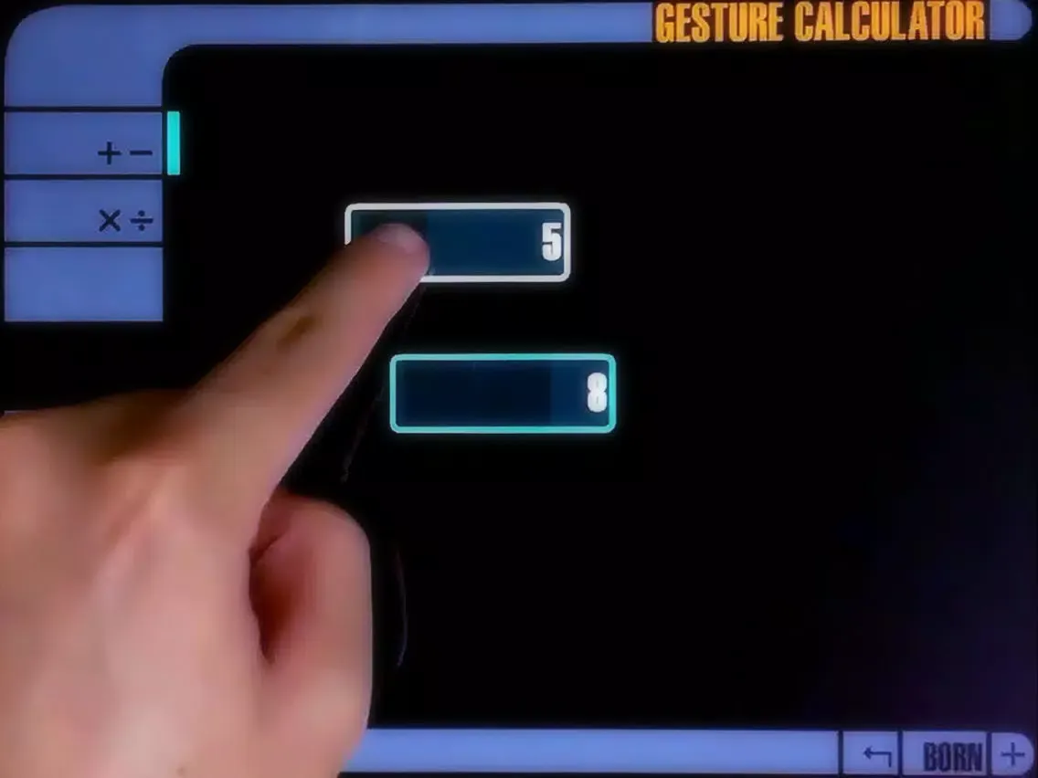 تصاویر Gesture Calculator iPad 