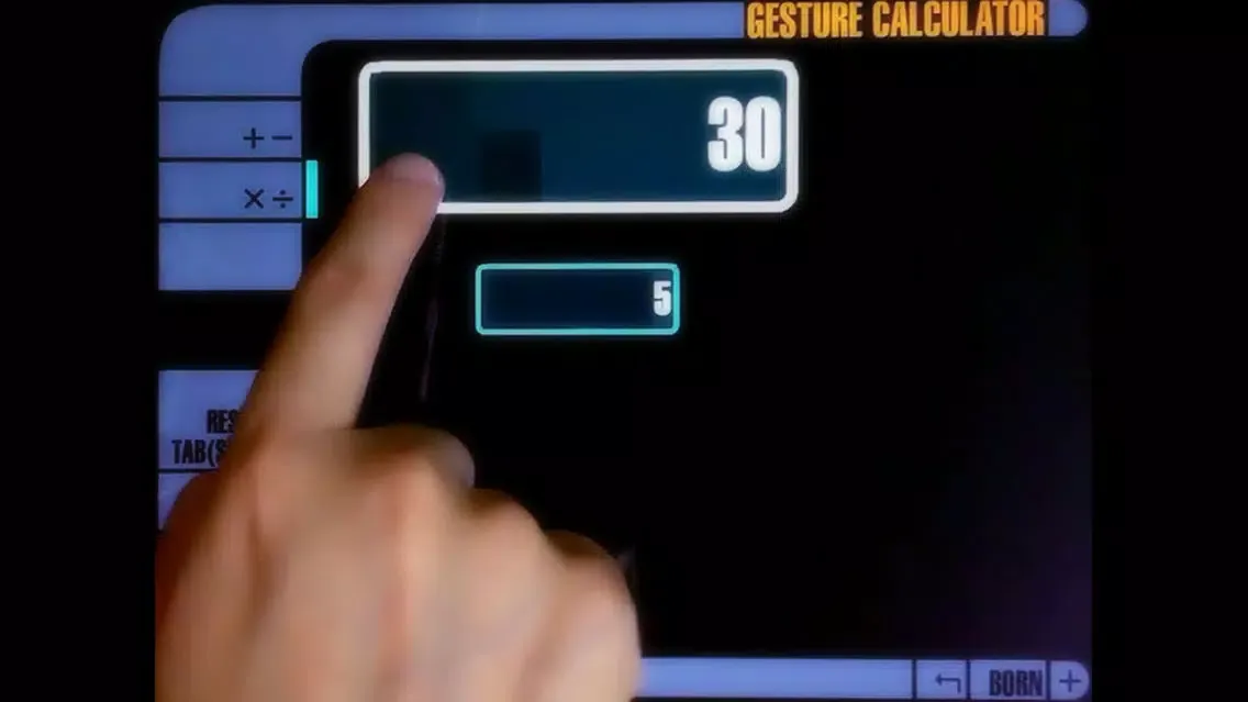 تصاویر Gesture Calculator