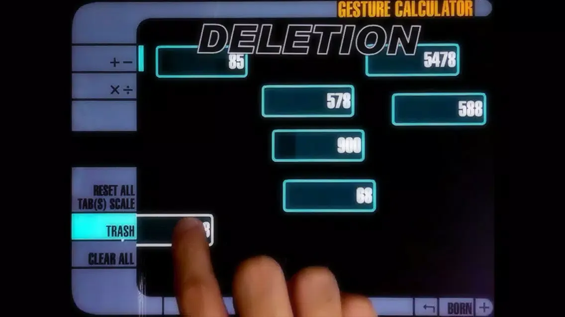 تصاویر Gesture Calculator